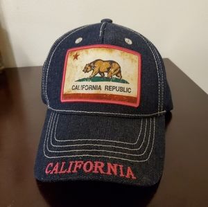 NWT California Republic Dark Washed Denim Hat